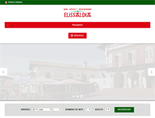 Tablet Screenshot of hotel-elissaldia.com